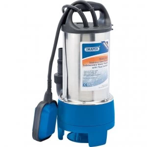 Image of Draper SWP210DWSS Stainless Steel Submersible Dirty Water Pump 240v