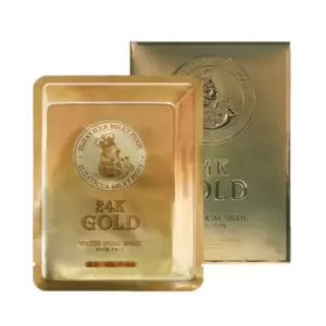 image of Elizavecca - 24K Gold Water Dual Snail Mask Pack - 10pc