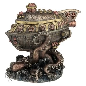 Image of Leviathans Escape Steampunk Sculpture