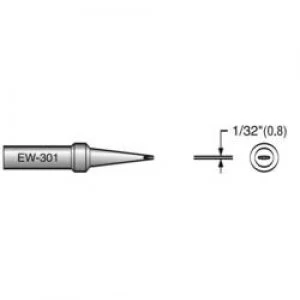 Image of Soldering tip Flat Plato EW 301 Tip size 0.8 mm