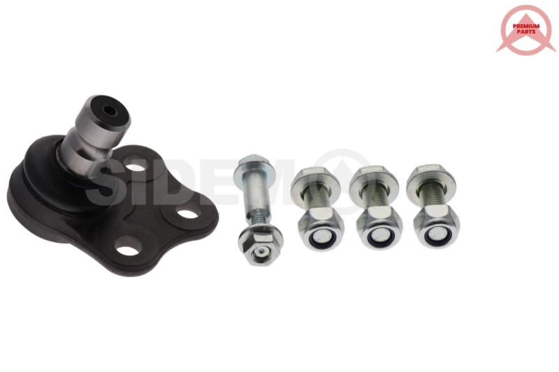Image of SIDEM 5487 Ball joint Lower Front Axle, with fastening material Support-/Steering Link (2462)