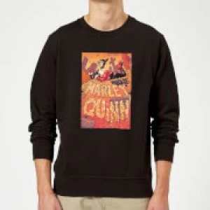 Batman Harley Quinn Cover Sweatshirt - Black - 5XL