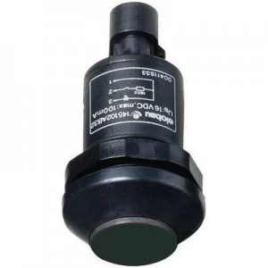 Image of Elobau 145000AB BK Pushbutton 48 V DCAC 0.5 A 1 x OffOn IP67 momentary