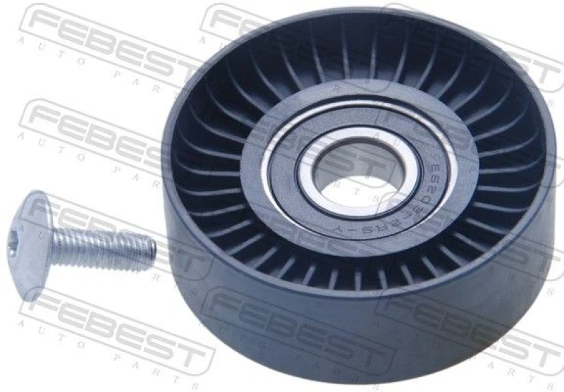 Image of FEBEST 0487-CW6WCS Tensioner Pulley Tensioner Pulley,v-ribbed belt (310)