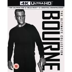 The Ultimate Bourne Collection Box Set - 2016 4K Ultra HD Bluray Movie