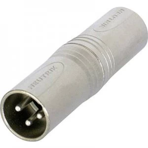 Image of Neutrik NA3MM XLR adapter XLR plug - XLR plug