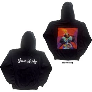 image of J Cole - Choose Wisely Unisex Large Hoodie - Black