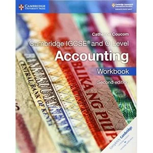 Image of Cambridge IGCSE (R) and O Level Accounting Workbook Paperback / softback 2018