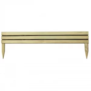 Image of Forest Slatted Edging 120cm 4 Pack