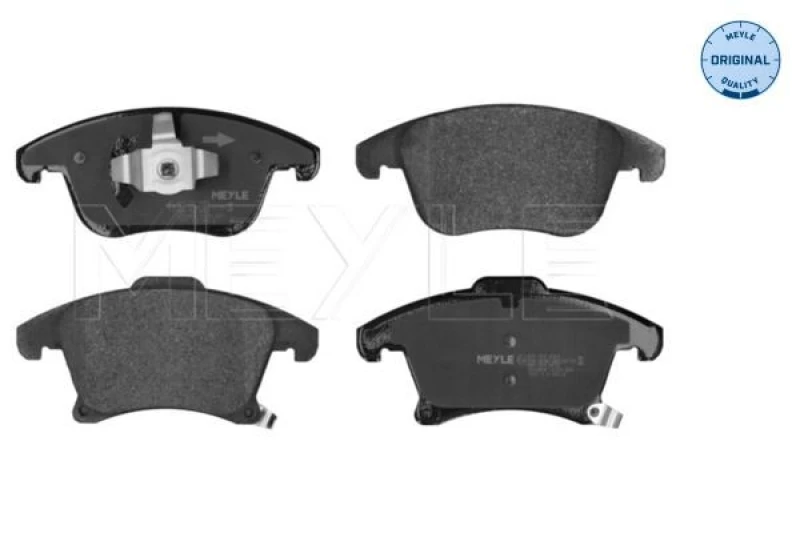 Image of Brake pad set MEYLE 025 222 6920