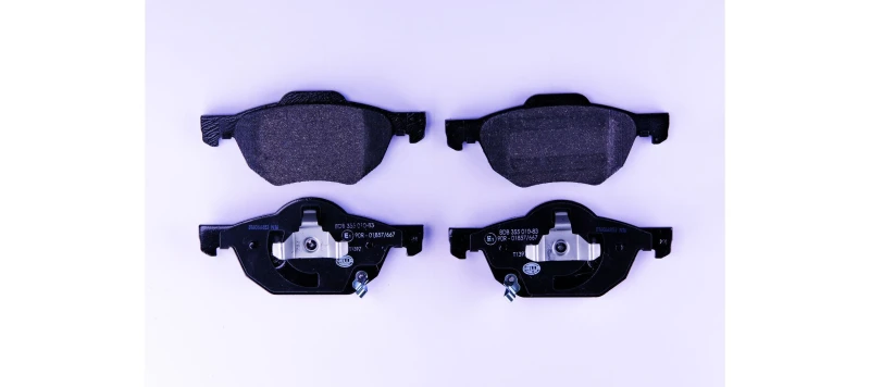Image of HELLA Brake pad set HELLA 8DB 355 010-831