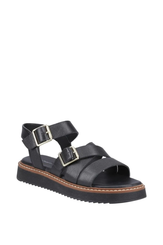 Image of Hush Puppies Womens Cady Sandal in Black Size: 3 Black Female 3