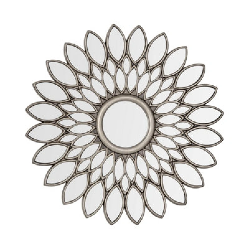 Image of Premier Housewares Lyra Wall Mirror Silver