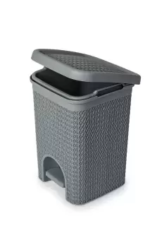 Image of Lace Design 5L Pedal Bin Grey