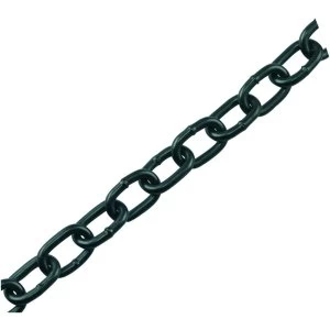 image of Wickes Black Zinc Plated Steel Welded Chain 5 x 21 x 2000mm