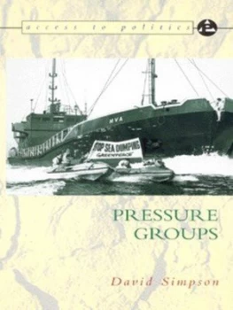 Image of Pressure Groups by David Simpson Paperback