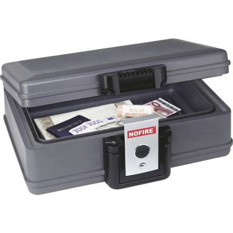 Image of No Fire 2017FE - Portable safe - Black - Grey - Key - UL - 410 mm...