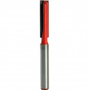Image of Faithfull Two Flute Straight Router Cutter 6.3mm 25mm 1/4"