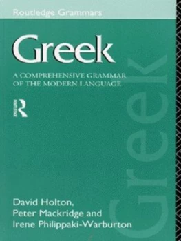 Image of Greek by David Holton Paperback