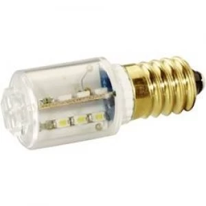 Image of LED bulb E14 Blue 230 Vdc 230 V AC 2200mlm Signal Construct MBRE141248