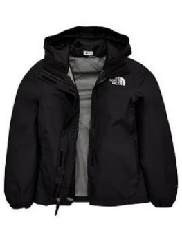 Image of The North Face Girls Resolve Rain Jacket - Black