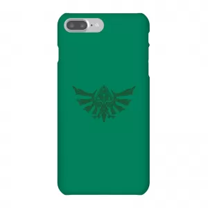 image of Nintendo The Legend Of Zelda Tribal Hyrule Crest Phone Case - iPhone 7 Plus - Snap Case - Gloss