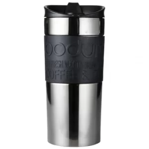 image of Bodum Travel Mug, 0.35L, Gun Metal (Silver)