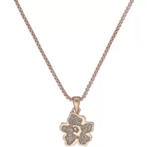 Image of Ted Baker Lilea Magnolia Lillifora Small Enamel Necklace