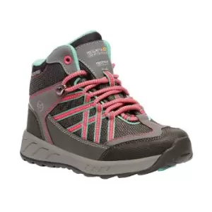Image of Regatta SAMARIS Mid Boots boys's Children's Shoes (High-top Trainers) in Grey,9,11,12,13,1 kid