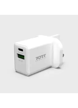 image of Port Designs 900069-UK mobile device charger White Indoor