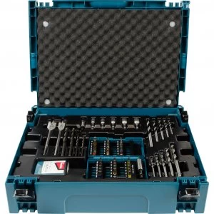 image of Makita 69 Piece MakPac Drill Screwdriver Bit Set