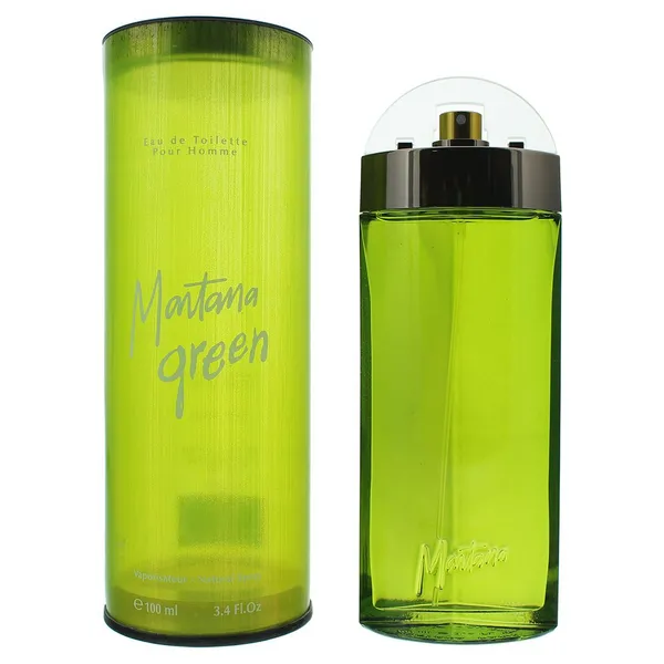 image of Montana Green Eau de Toilette For Him 100ml