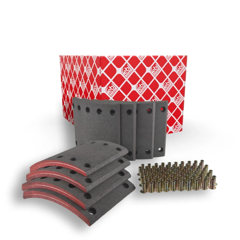 Image of Brake Lining, drum brake FEBI BILSTEIN 172078
