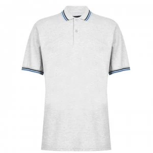 image of Firetrap Lazer Polo Shirt - Grey Marl