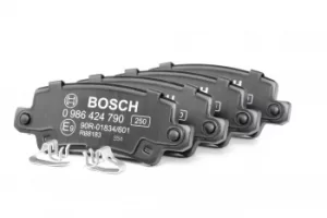 Image of Bosch Brake Pads TOYOTA 0 986 424 790 04466YZZD9,0446602020,0446602070 Disk Pads,Brake Pad Set, disc brake 0446602110,0446602160,04466YZZD9