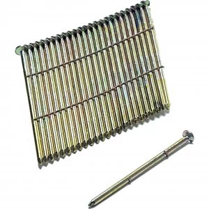 Image of Stanley Bostitch 28 Degree Ring Galvanised Stick Nail 90mm Pack of 2000