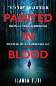 Image of Painted in blood by Ilaria Tuti