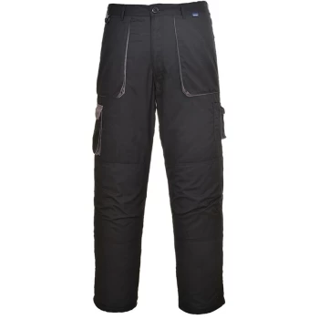 image of Portwest - TX11BKRM - sz M Texo Contrast Trouser - Black