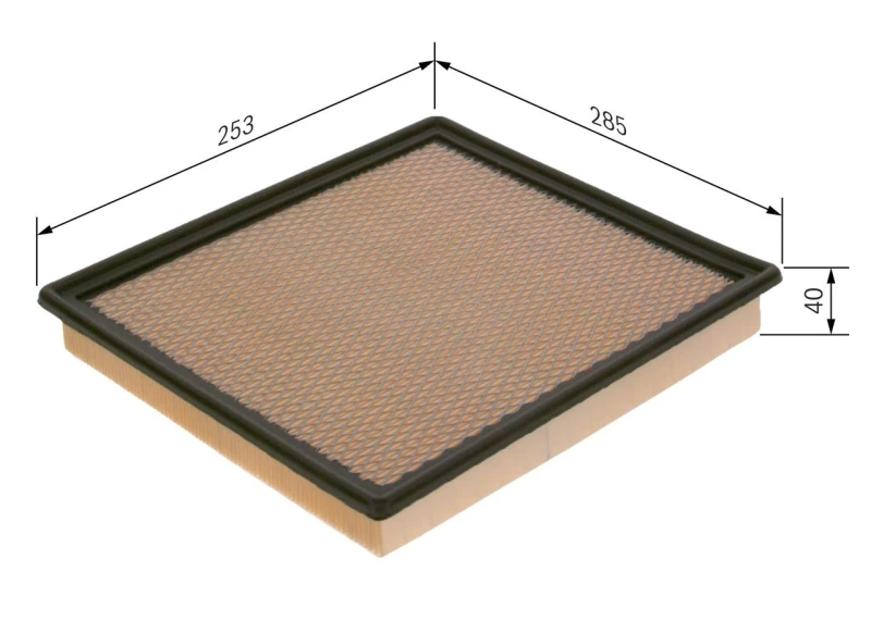 Image of Air filter Bosch F 026 400 500
