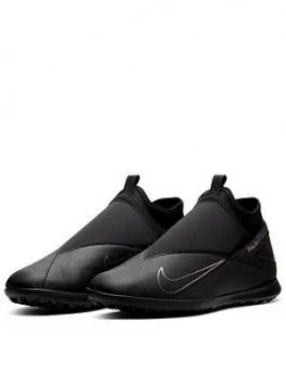 image of Nike Phantom Vision Club Astro Turf Football Boots - Black