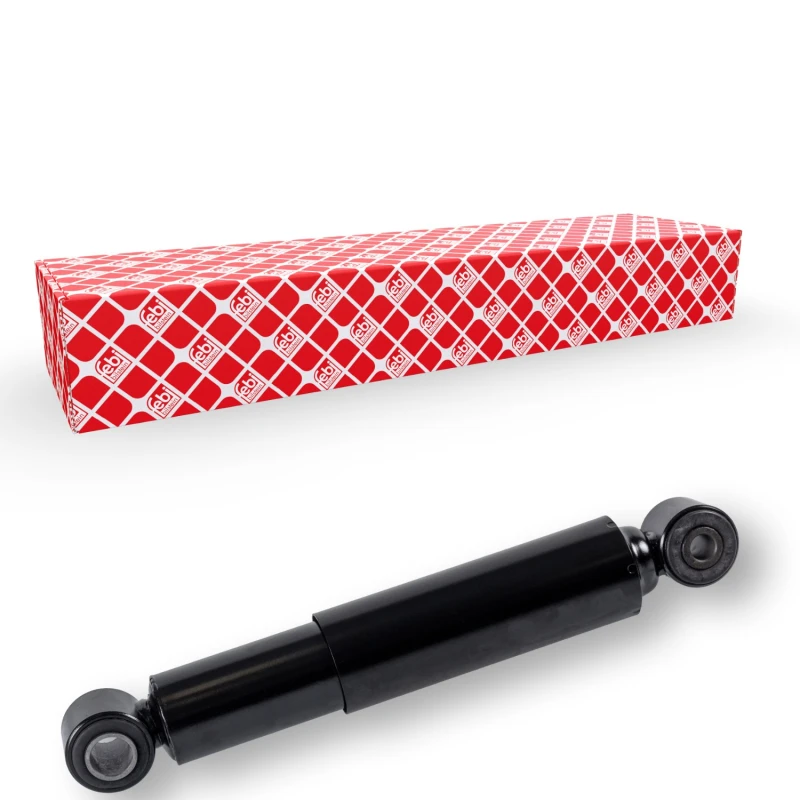 Image of FEBI BILSTEIN 20187 Shock absorber Rear Axle, Oil Pressure, Telescopic Shock Absorber, Bottom eye Shock Absorber (854)