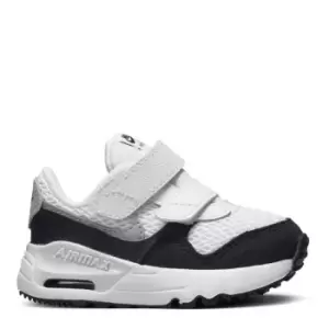 Image of Nike Air Max System Baby Sneakers - White