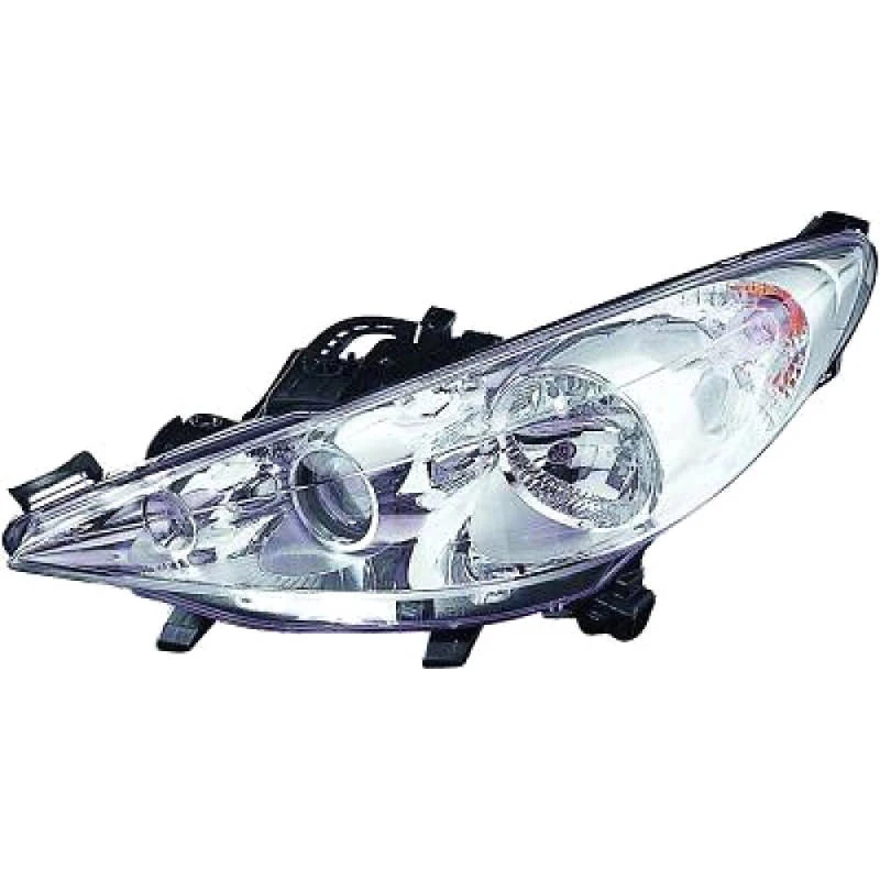 Image of DIEDERICHS 4226083 Headlights H1, with bulb, Left, with motor for headlamp levelling, Halogen Headlight (259)