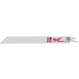 Image of Milwaukee Wood / Metal / Plastic Universal Saw Blades 200mm Pack of 5