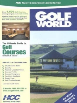 Image of Golf World Directories Book