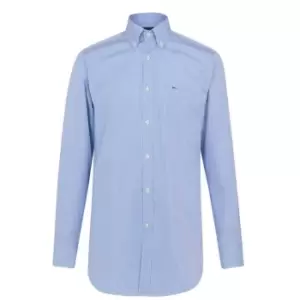 image of Paul And Shark Micro Stripe Shirt - Blue