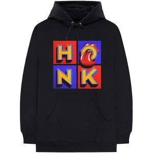Image of The Rolling Stones - Honk Album Mens XX-Large Pullover Hoodie - Black