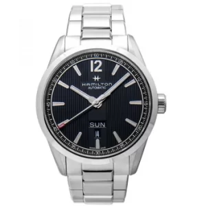 image of Broadway Automatic Grey Dial Stainless Steel Mens Watch