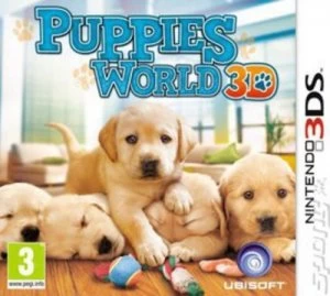 image of Puppies World 3D Nintendo 3DS Game