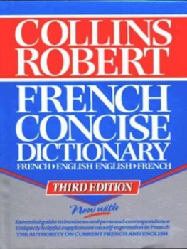 Image of Collins Robert French-English English-French Dictionary by Beryl T Atkins Hardback